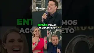 Anivers&aacute;rio do Porchat: Banheira do Gugu no meu programa! #shorts