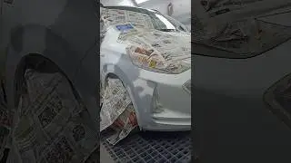 Grand i10 Nios Bumper & Fender Touch Up || #viral #shorts #trending #hyundai #grandi10nios #carvlog