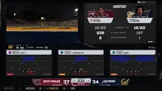 CFB 26 BSNHS League #3 Cal vs S. Carolina