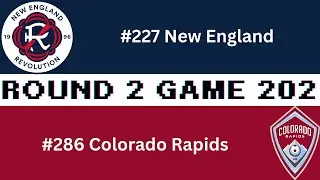 Round 2 Game 202 New England vs Colorado