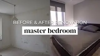 #8 MASTER BEDROOM | Home Makeover with Adhesive Films | Amazing Before & After