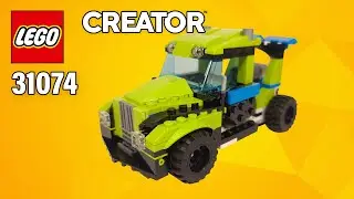 LEGO Jet Truck [31074] from Rocket Rally Car Building Instructions | Top Brick Builder