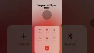 Realme 7  incoming call fake spam samsung dialer for android