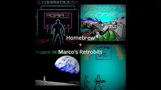 P&iacute;ldora Dominguera: Homebrew + Marco's Retrobits (ZX Spectrum)