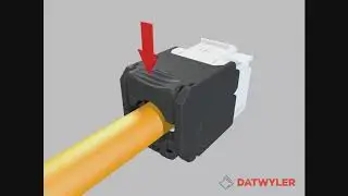 KU-TC Plus Cat.6A (418074, 418075) Montagevideo / Installation video