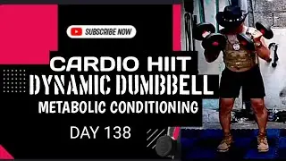 Pinoy Cowboy/ Day 138 CARDIO HIIT Dynamic Dumbbell Fullbody Workout/ Metabolic conditioning 