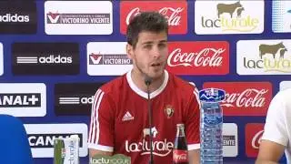 Rueda de prensa de Jon Echaide
