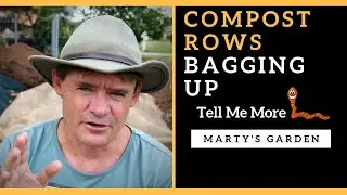 Compost Rows time to Bag Plus Problems Onsite (A FLYING INVASION)