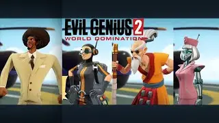 Evil Genius 2, the 4 Starter Henchman and their Tricks! Which Henchmen will you choose, reaction