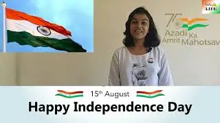 Wishing you all a very Happy Independence Day | Adrija Biswas