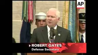 Chairman of the Joint Chiefs of Staff, General Peter Pace, and Defense Secretary Robert Gates rememb
