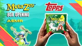 ASMR MetaZoo Wilderness Topps Opening 🔥Lucky Hit and Great Art🔥