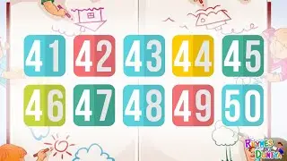 One two three, kids rhymes, 123 Numbers, 1 to 100 counting, learn to count, Numbers song, 1to10Count