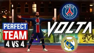 FIFA 21 VOLTA GAMEPLAY | PSG vs Real Madrid * PSG PERFECT TEAM *