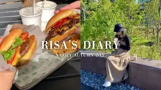 LIFE IN JAPAN| a cozy autumn day&hellip;|SHAKE SHACK, Tokyo cafe hopping, homemade butter chicken curry