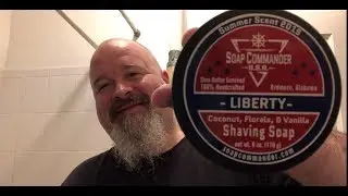 Soap Commander: Liberty; Seasonal Scent Crew Summer 2019 Winner with WCS's The Patriot Shave