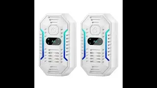 2 Pack Ultrasonic Pest Repeller Indoor, Insect Rodent Repellent