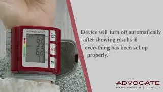Best Practices Guide for the Advocate Wrist Blood Pressure Monitor