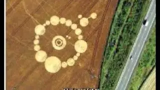 crop circle on google earth