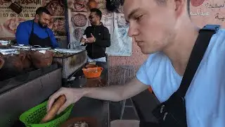 Chutné Jídlo v Marocké Tržnici!🇲🇦