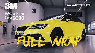 #3M™ 2080 - G55 Gloss Lucid Yellow - #FullWrap auf Cupra 300 ST by FineArt