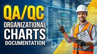 QA/QC Organization Chart Explained | QA/QC Structure Company & Project Level | ISO 9001 | Episode 04
