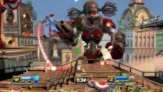Ratchet Vs. Sir Daniel Fortesque Vs.Spike  - PS All-Stars Online