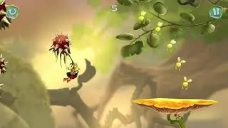 Rayman Mini 1-7 Swinging 100 Lums perfect