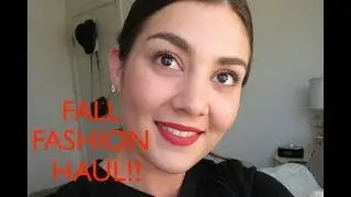 Fall Fashion Haul! NORDSTROM, J.CREW, AND SPLENDID!
