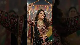 Navratri looks | Gemini ai editing | Trending ai prompt rangeelo maro dholna #ai #jaidmeel #shorts