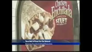Pizza Hut, Taco Bell to Eliminate Artificial Ingredients