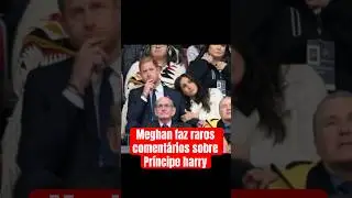 #meghanmarkle faz raros coment&aacute;rios sobre #pr&iacute;ncipeharry na abertura do #invictusgames #realeza