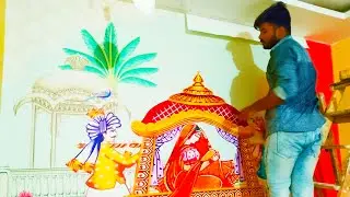 3D Wallpaper installation | How to install 3D wallpaper | 3D Wallpaper cheap price