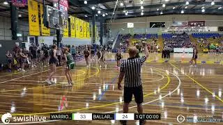 Live powered by Swish Live app WARRIORS 18G VS BALLARAT