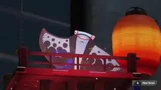 Big Man Dancing in the splatoon 3 Splatfest!