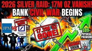 Bank War Alert: Deutsche Bank Loses 3 Million Ounces to J.P. Morgan | Financial Power Shift