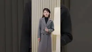 &Aacute;o kho&aacute;c măng t&ocirc; nữ d&aacute;ng d&agrave;i chất liệu dạ ch&eacute;o m&agrave;u ghi đậm trẻ trung, ấm &aacute;p - ED23A278