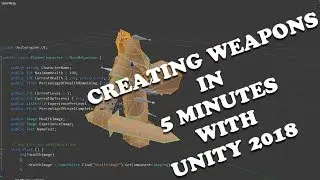 Create an RPG under 5 minutes with Unity 2018 Pt. 2 - Medieval Weapons