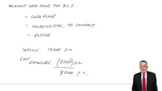 ACCA F9 Relevant Cash Flows for DCF Relevant Costs (example 1)