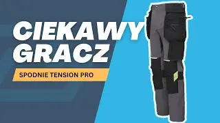 Spodnie robocze elastyczne BoSafety Tension Pro | work trousers