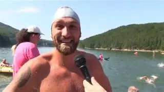 A XI a traversare a Lacului Valiug iulie 2019