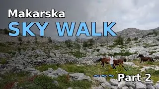 🇭🇷 Makarska SKY WALK | سكاي ووك بيوكوفو - ثاني مدينة زرناها ف كرواتيا! 😍🔥 | Part 2