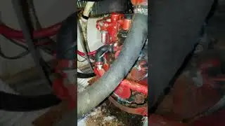 Westerbeke 27 with leaking elbow exhaust