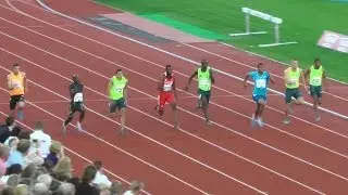 100m IAAF Diamond League Oslo Bislett Games 2014