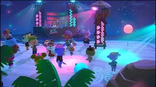 Animal Crossing Happy Home Paradise DJ K.K Concert Evening/Night Hybrid ( Music Variation 8 and 9)