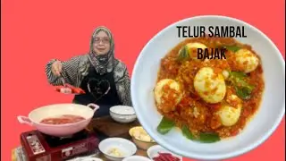 Telur Sambal Bajak Legend | Resepi Kampung Pedas |