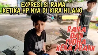SAM EGI NGEPRANK SI RAMA🔴SEMBUNYIIN HP NYA KETIKA LAGI TIDUR 