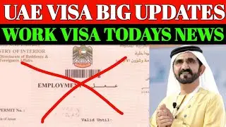 UAE Visa Big Update 5th Feb 2026 || Dubai Work Visa Latest Update || UAE Visit Visa News