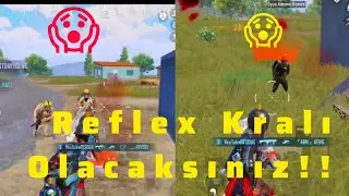 1 G&Uuml;NDE REFLEX KRALI OLUN!! UFACIK AYAR SİZİ REFLEX KRALI YAPACAK!! EN İYİ AYARLAR - Pubg mobile 😱