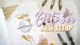 PLAN WITH ME | October Bullet Journal Setup ⚗️